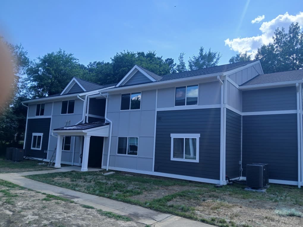 Exterior renovation